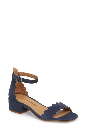 Women's Lucky Brand Norreys Sandal .5 M - Blue