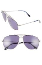 Women's Tom Ford Georges 59mm Aviator Sunglasses -