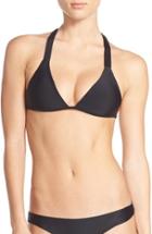 Women's Issa De' Mar 'poema' Bikini Top - Black