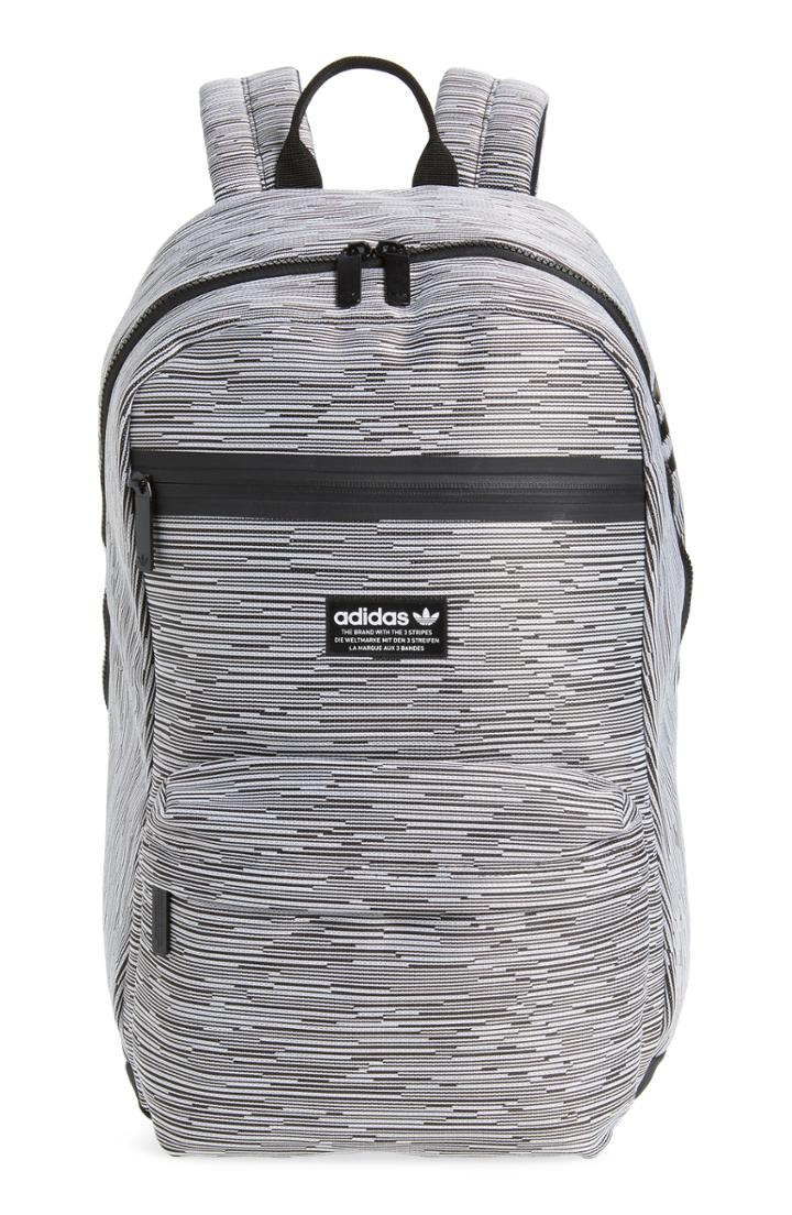 Men's Adidas Originals National Primeknit Backpack - Grey