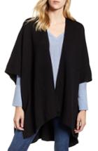 Women's Allsaints Cardigan Ruana, Size - Black