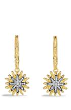 Women's David Yurman 'starburst' Drop Earrings With Diamonds In Gold