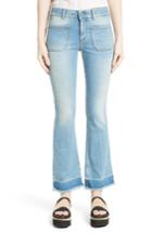 Women's Stella Mccartney Crop Flare Jeans - Blue