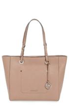 Michael Michael Kors Large Walsh Leather Tote - Beige