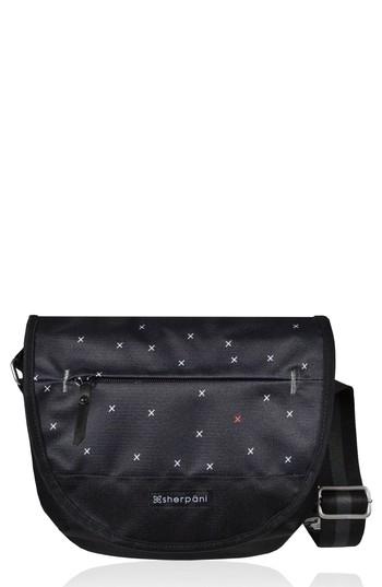 Sherpani Milli Water Resistant Rfid Picket Messenger Bag - Blue