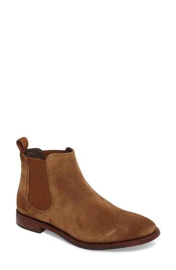 Women's Johnston & Murphy Gabrielle Chelsea Boot M - Brown