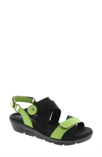 Women's Wolky Electra Sandal .5-8us / 39eu - Green