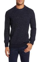 Men's Ted Baker London Textured Raglan Sweater (m) - Blue