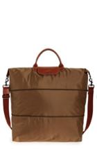 Longchamp Le Pliage 21-inch Expandable Travel Bag - Brown