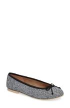 Women's French Sole Pearl Bow Flat