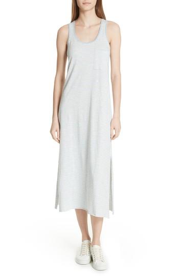 Women's Atm Anthony Thomas Melillo Stripe Racerback Dress - Blue