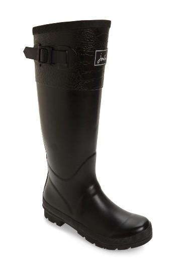 Women's Joules Cavendish Rain Boot M - Black