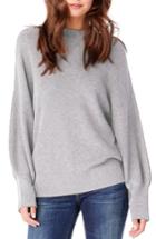 Women's Michael Stars Mock Neck Dolman Sleeve Pullover - Grey