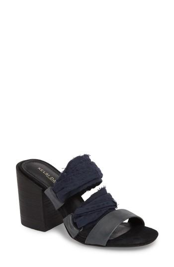 Women's Kelsi Dagger Brooklyn Monaco Slide Sandal M - Black
