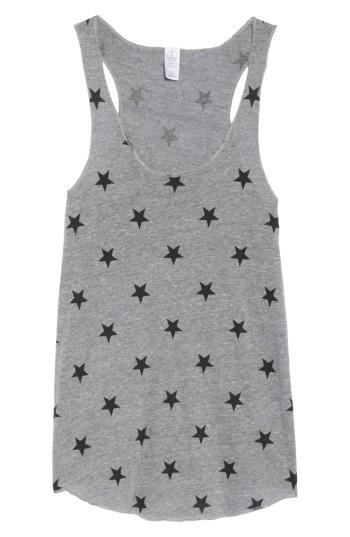 Women's Alternative 'meegs' Racerback Tank - Grey