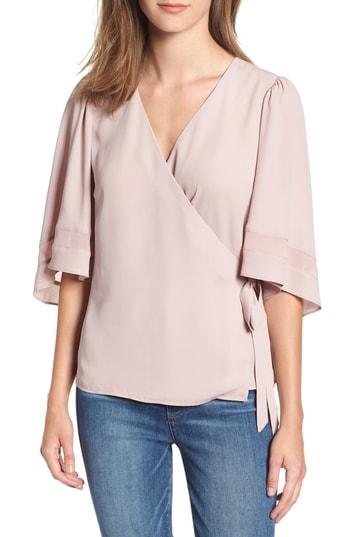 Women's Chelsea28 Wrap Top - Pink