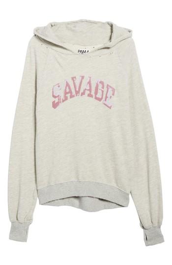 Women's Pam & Gela Savage Hobo Hoodie