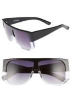 Women's Hadid Frequent Flyer 58mm Sunglasses - Black/ Crystal