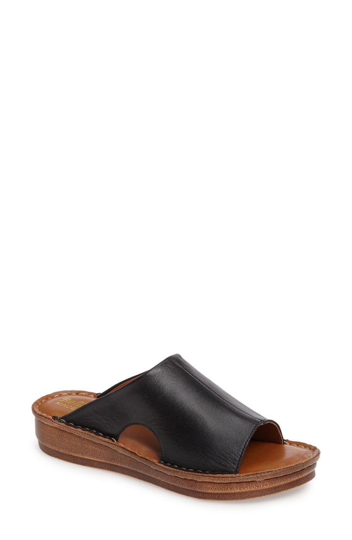 Women's Bella Vita Mae Sandal .5 W - Black