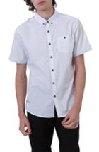 Men's 7 Diamonds Move On Microprint Woven Shirt - White
