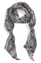 Women's Sole Society Graphic Palm Skinny Scarf, Size - Pink