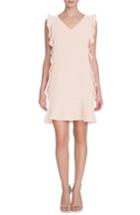 Women's Cece Harper Ruffle Woven Shift Dress - Pink