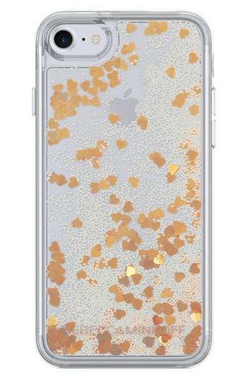 Rebecca Minkoff Confetti Hearts Glitter Iphone 7/8 Case -
