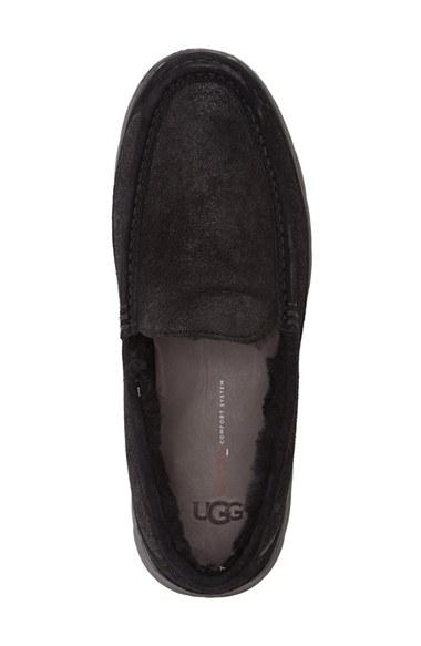 Men's Ugg 'fascot Bomber' Genuine Shearling Slipper