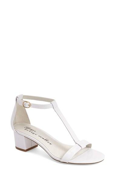 Women's Bettye By Bettye Muller 'boutique' Sandal .5 M - White