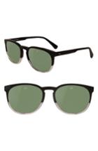 Men's Vuarnet District 54mm Sunglasses - Matt Black / Shiny Transparent
