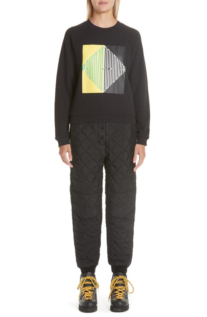 Women's Velvet By Graham & Spencer Pointelle Yoke Sweater