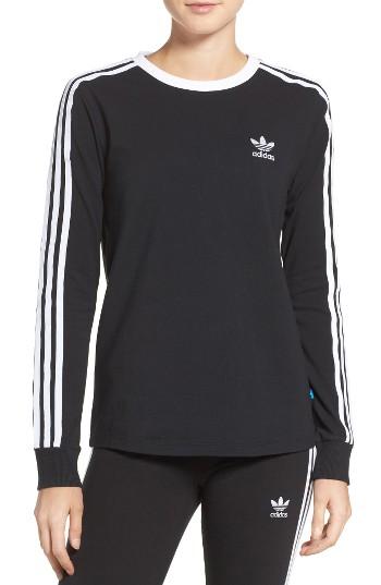 Women's Adidas Originals Jersey Tee - Black