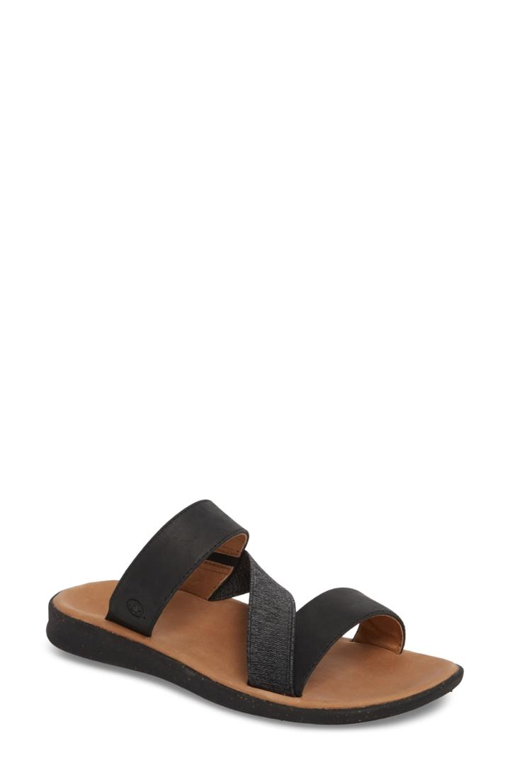 Women's Superfeet Reyes Slide Sandal .5 M - Black