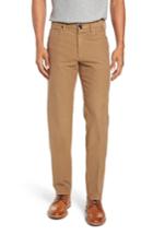 Men's Incotex Five-pocket Solid Stretch Cotton Trousers - Beige