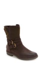 Women's Ugg Simmens Waterproof Leather Boot .5 M - Brown
