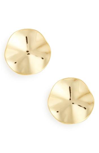 Women's Biko Wave Stud Earrings