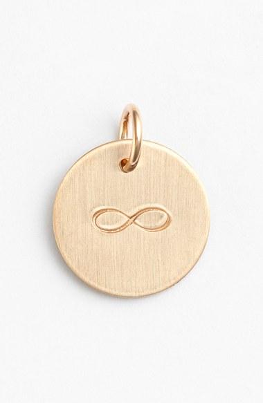 Women's Nashelle Infinity Stamp Charm