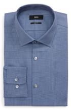 Men's Boss Marley Sharp Fit Solid Dress Shirt .5r - Blue