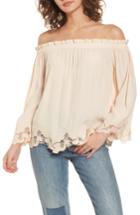 Women's Astr The Label Analena Off The Shoulder Blouse - Pink