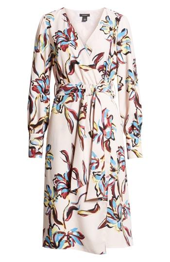 Women's Halogen Wrap Dress - Pink