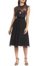 Women's Carmen Marc Valvo Infusion Novelty Lace Gown