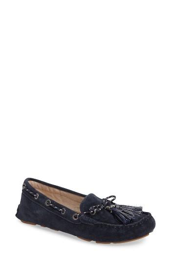 Women's Sam Edelman Fantine Tasseled Moccasin M - Blue