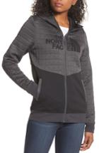Women's The North Face Half Dome Quilted Zip Hoodie - Grey