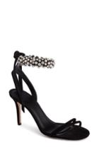 Women's Isabel Marant Alrin Crystal Ankle Strap Sandal Us / 35eu - Black