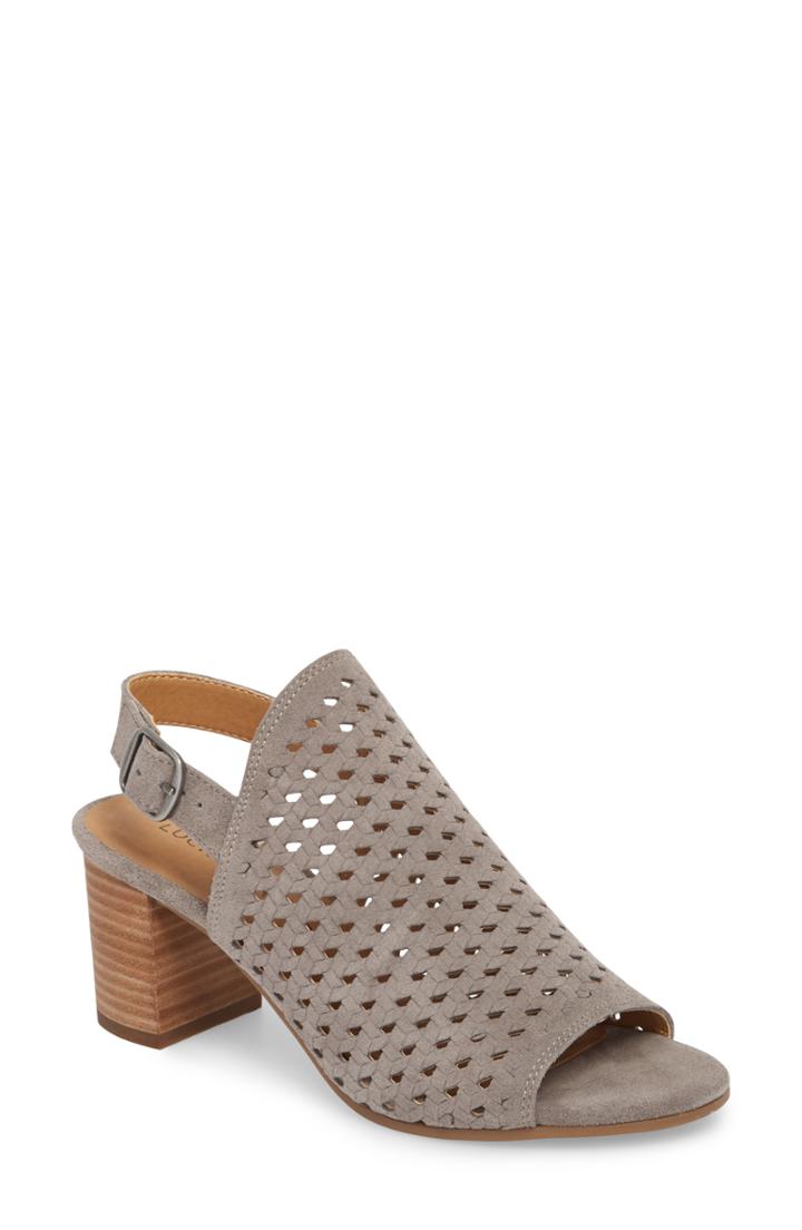 Women's Lucky Brand Verazino Sandal .5 M - Grey