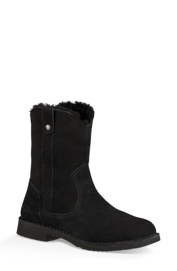Women's Ugg Larker Boot .5 M - Black