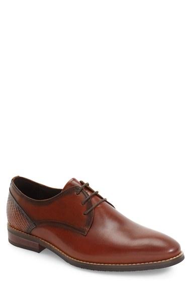 Men's Hart Schaffner Marx 'seattle' Plain Toe Derby M - Brown