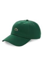 Men's Lacoste Small Croc Baseball Cap - Green