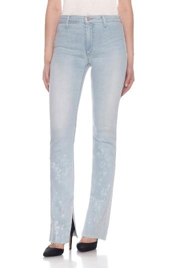 Women's Joe's Collectors - Micro Flare Split Raw Hem Jeans - Grey
