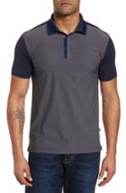 Men's Bobby Jones Jacquard Tech Polo - Blue